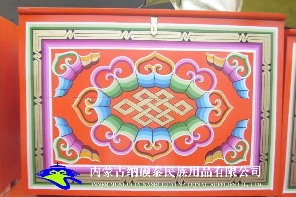 實木蒙古包內(nèi)飾