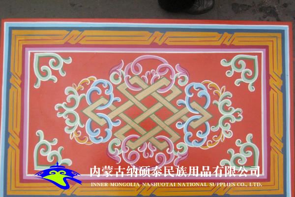 實木蒙古包內(nèi)飾