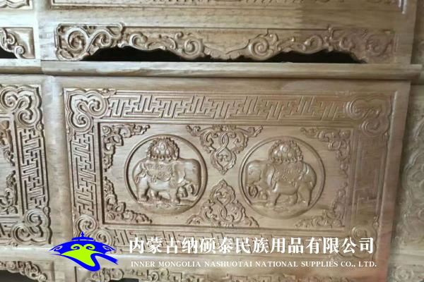 實木蒙古包內(nèi)飾