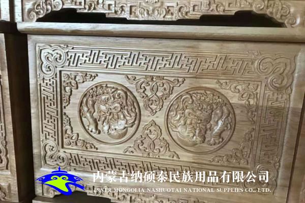 實木蒙古包內(nèi)飾