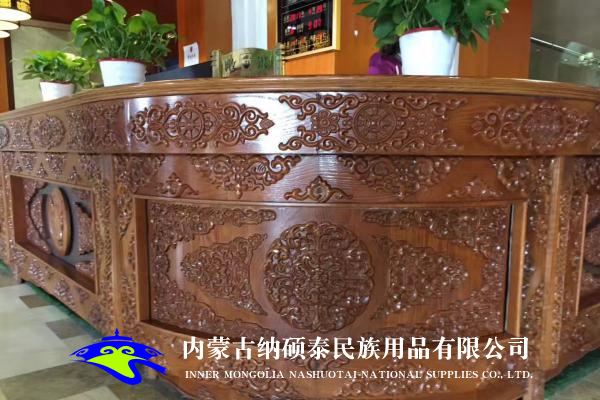 實木蒙古包內(nèi)飾