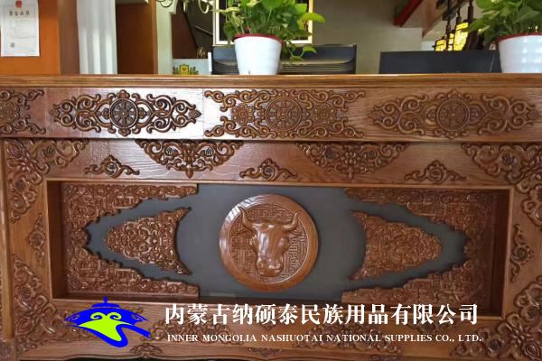 實木蒙古包內(nèi)飾