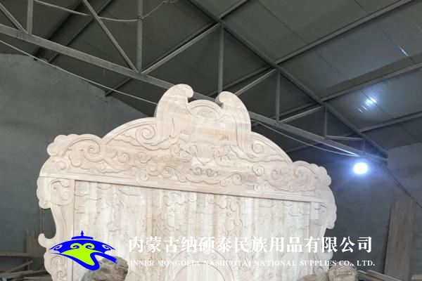實木蒙古包內(nèi)飾
