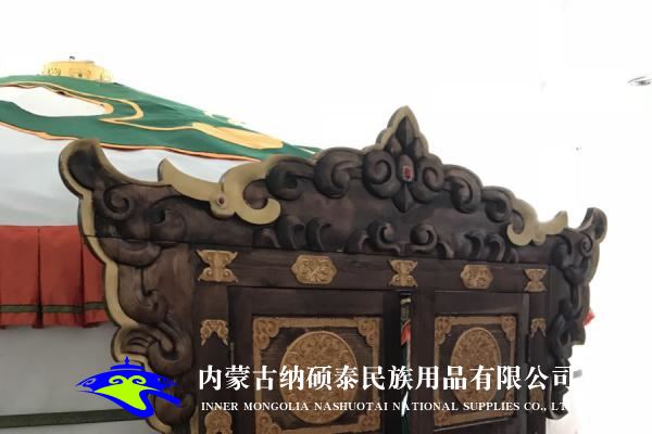 實木蒙古包內(nèi)飾
