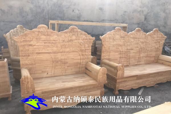 實木蒙古包內(nèi)飾