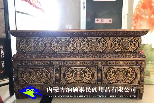 實木蒙古包內(nèi)飾