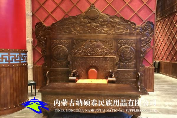 實木蒙古包內(nèi)飾