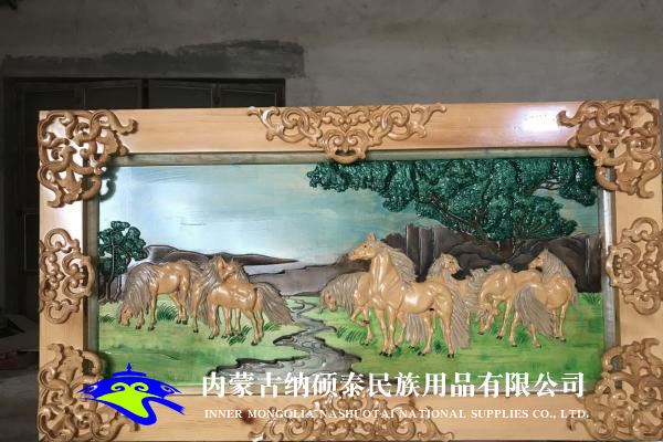 實(shí)木蒙古包內(nèi)飾
