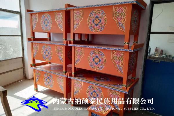 實木蒙古包內(nèi)飾