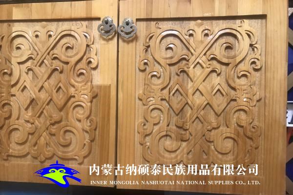 實木蒙古包內(nèi)飾