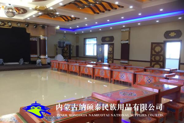 實木蒙古包內(nèi)飾