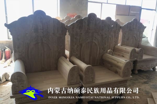 實木蒙古包內(nèi)飾
