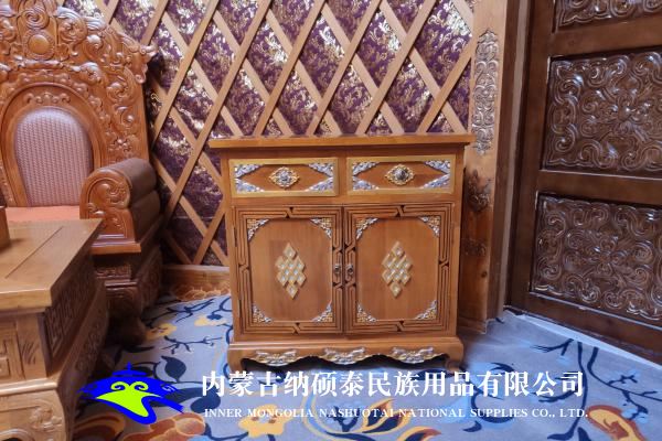 實木蒙古包內(nèi)飾