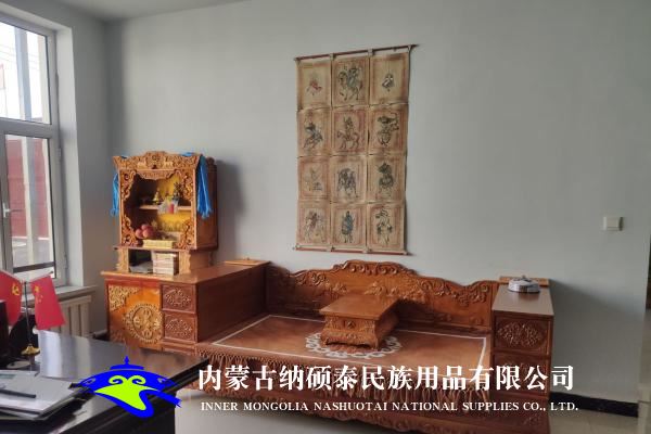 實木蒙古包內(nèi)飾